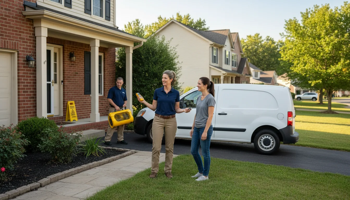 Water restoration image for Flood Water Cleanup, Removal And Restoration Services in Richmond, TX